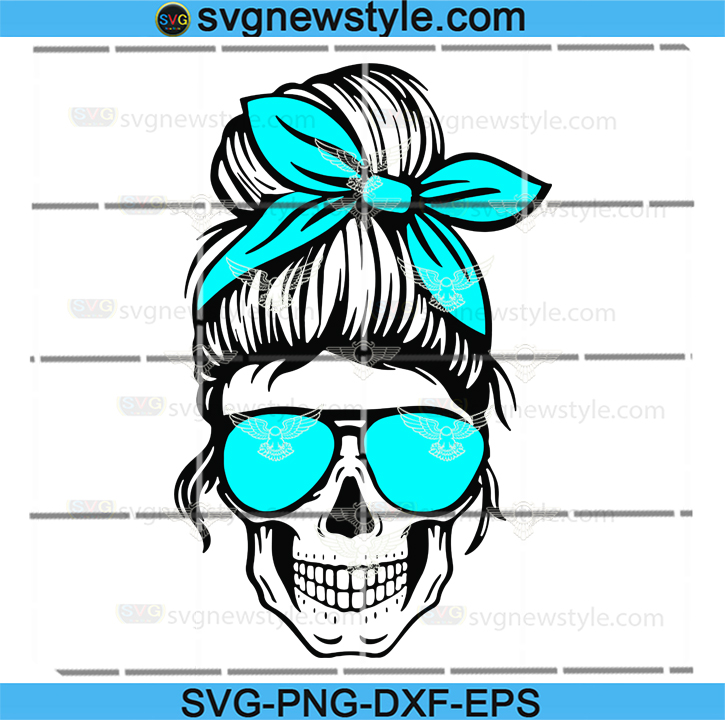 Free Free Skull Messy Bun Mom Life Svg 267 SVG PNG EPS DXF File