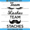 Staches or Lashes SVG