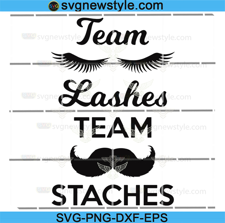Download Gender Reveal Ideas Staches And Lashes Svg Gender Reveal Svg Gender Reveal Party Team Lashes Team Staches Svg Svg New Style