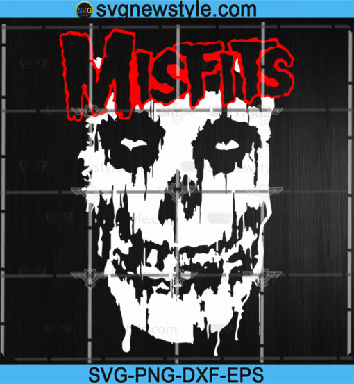 Misfits Splatter SVG