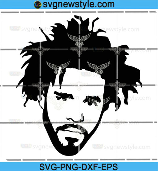 J Cole SVG