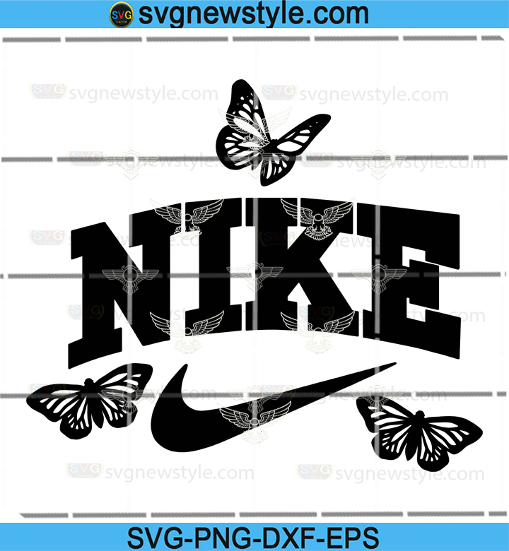Download Nike Butterfly Svg Nike Butterfly Vintage Nike Swoosh Svg Nike Logo Svg Png Dxf Eps Cricut File Silhouette Art Svg New Style