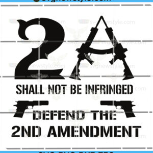 2A Shall Not Be Infringed SVG