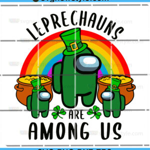 St Patricks Day Among Us SVG