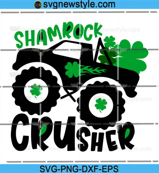 Shamrock Crusher Svg