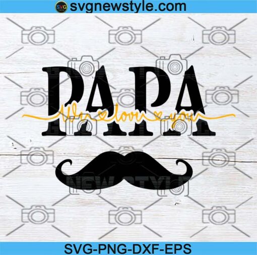 Love papa Svg