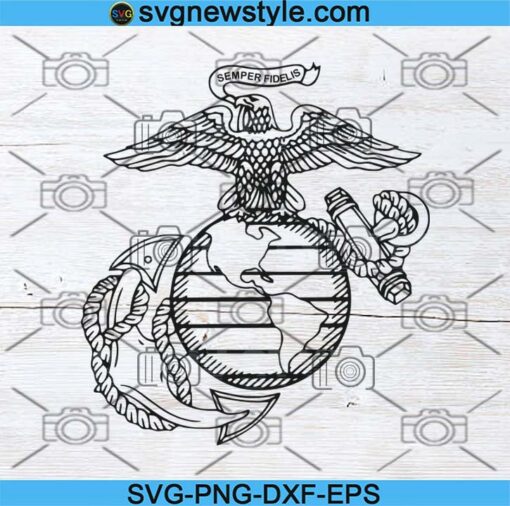 USMC marine eagle Svg