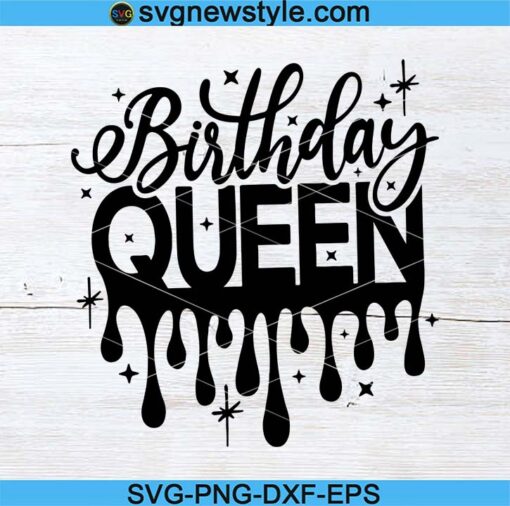 Birthday Queen Svg