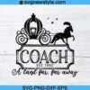 Cinderella Coach Svg