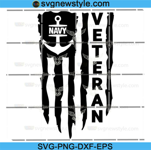 US Navy Veteran SVG