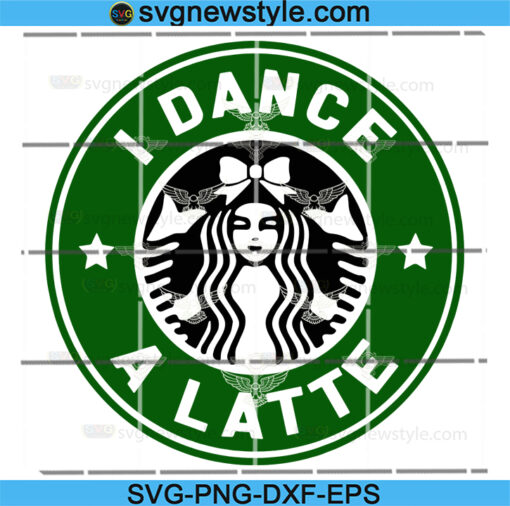 I Dance a Latte SVG