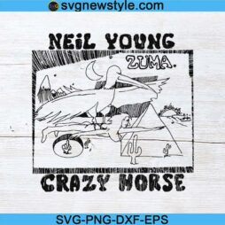 Neil Young Crazy Horse Svg