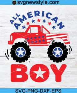 All American Boy Svg, Fourth of July Svg, Png
