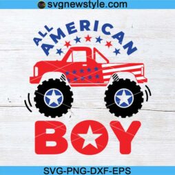 All American Boy Svg