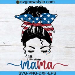 All American mama Svg