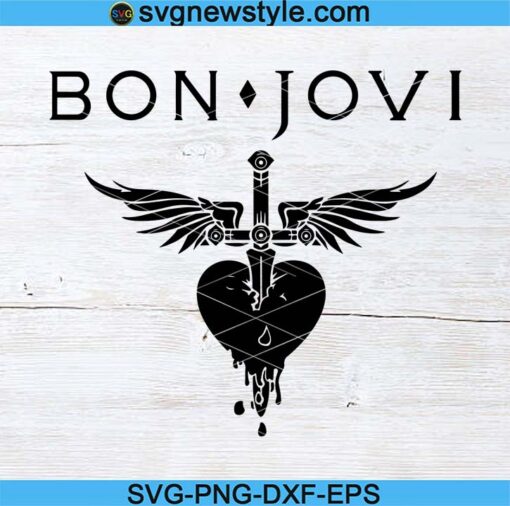 Bon Jovi Svg