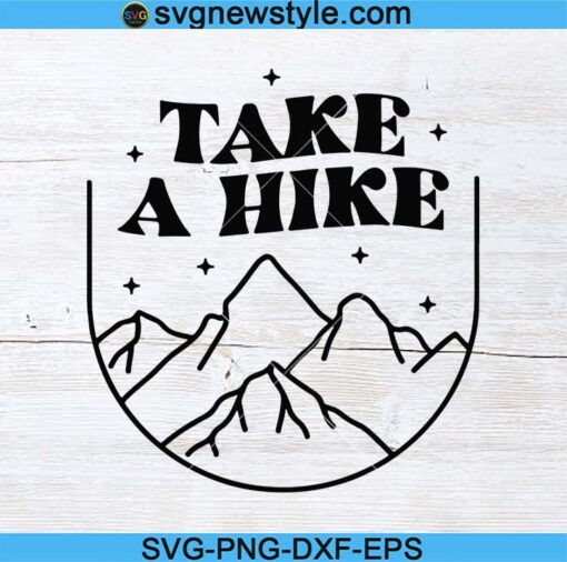 Take a hike Svg