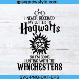 Potter and Winchesters Supernatural Svg