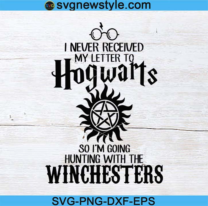 Download Potter And Winchesters Supernatural Svg Harry Potter Svg Hogwarts Svg Winchesters Svg Svg New Style