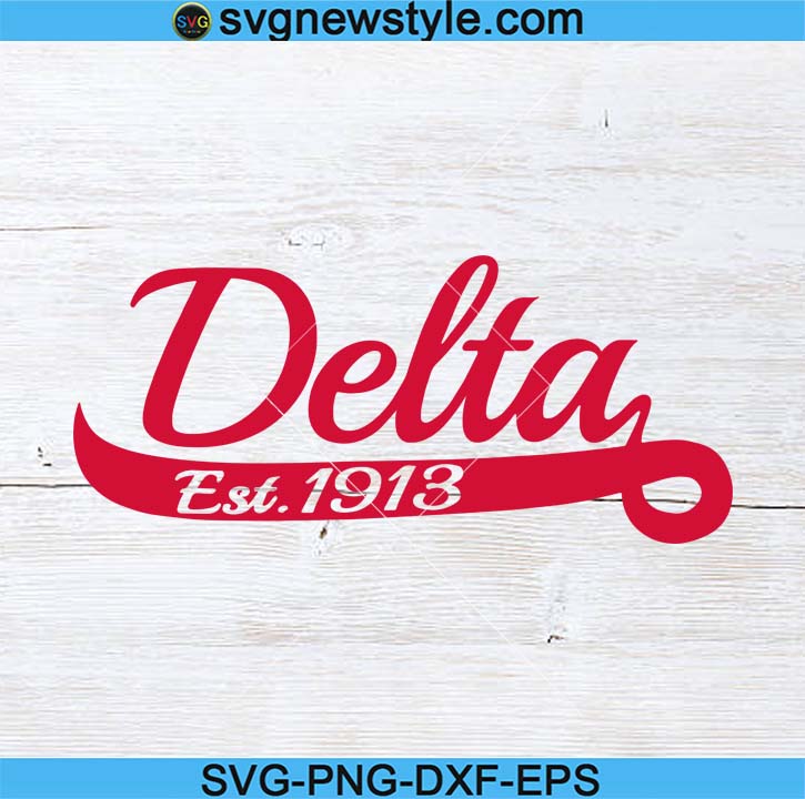 Download Delta Sigma Theta Est Svg Delta Sigma Theta Svg Sigma Theta 1913 Svg Png Dxf Eps Cricut File Silhouette Art Svg New Style