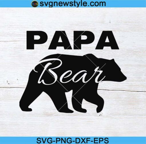 Free Free Papa Bear Cricut Svg 515 SVG PNG EPS DXF File