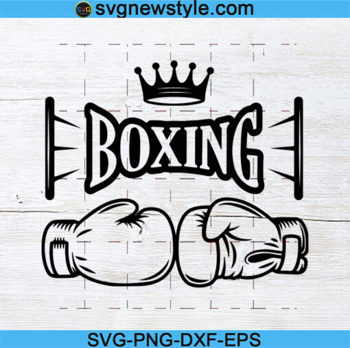 Boxing Gloves Gym Svg