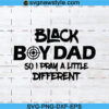 Black Boy Dad Svg