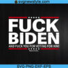 FUCK BIDEN Svg