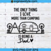 Camping Dad Svg