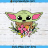 Baby Yoda Svg