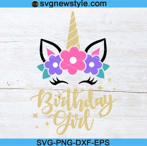 Birthday Girl Svg