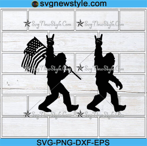 Bigfoot Rock Svg