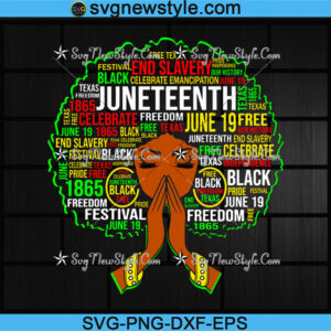 Natural Hair Afro Girl Svg, 1865 Svg