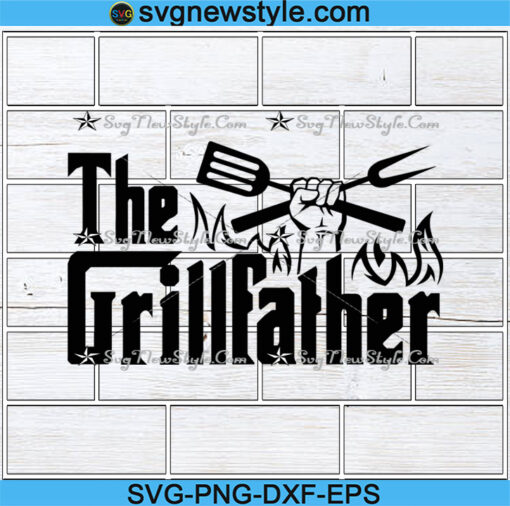 The Grillfather Svg