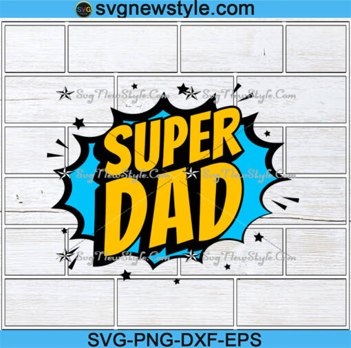 Super Dad Logo Svg