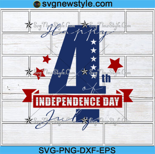 Happy 4th of July Svg