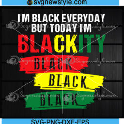 Im Blackity Black Svg