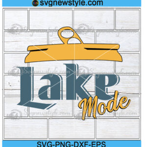 Lake Mode Beer Can Svg