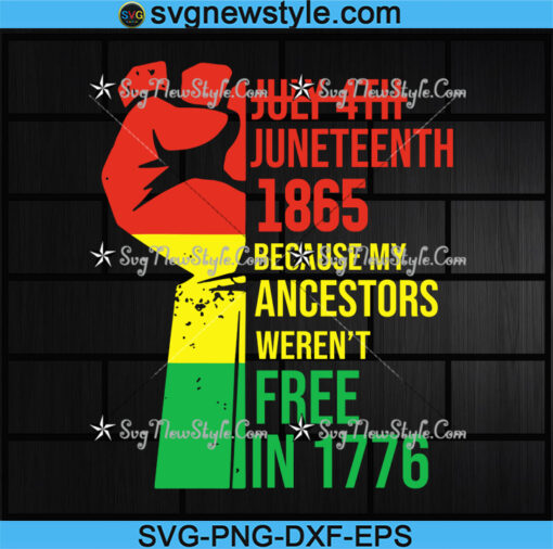 Juneteenth Party Svg