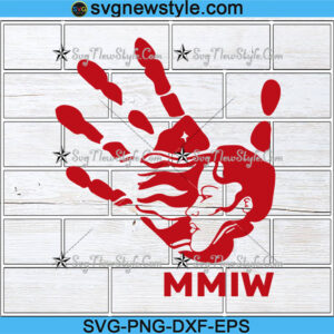 MMIW We Wear Red Svg