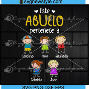 This Grandpa Belongs To Svg