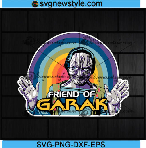 Friend of Garak Star Trek Svg