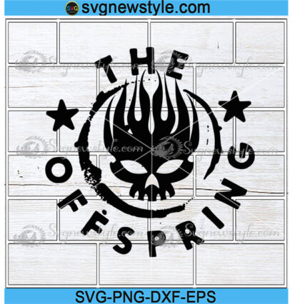 The Offspring Svg, Official Star Logo Svg, Png, Digital Downloads