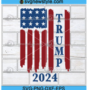 Trump 2024 Svg Cut file
