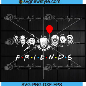 Friends Halloween Svg