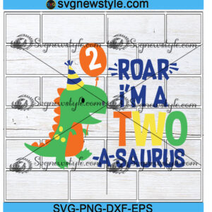 Two a saurus Svg