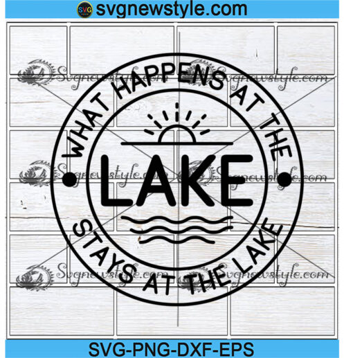 Lake Life Svg