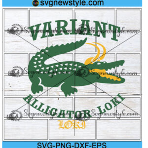 Variant Alligator Loki Svg