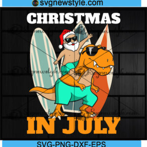 Christmas In Summer Party Svg