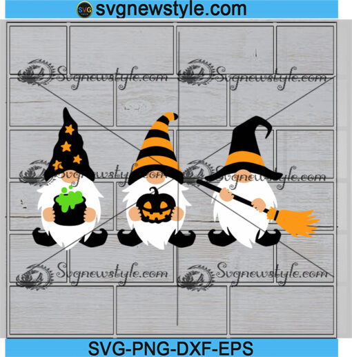 Halloween gnome Svg